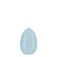 EIKERZEN Klarlack Blue Bell Hellblau 90 x Ø 60 mm, 6 Stück - Hellblau, Paraffin (6/9/9cm) - Kopschitz Kerzen