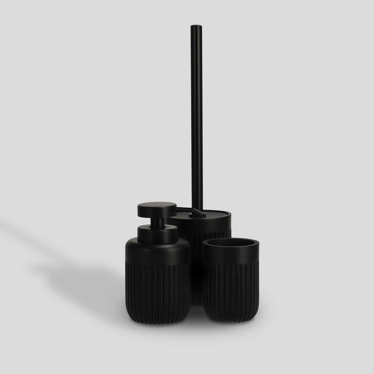 BADSPENDER Ulaya - Schwarz, Kunststoff (8.5/14/8.5cm) - home&you