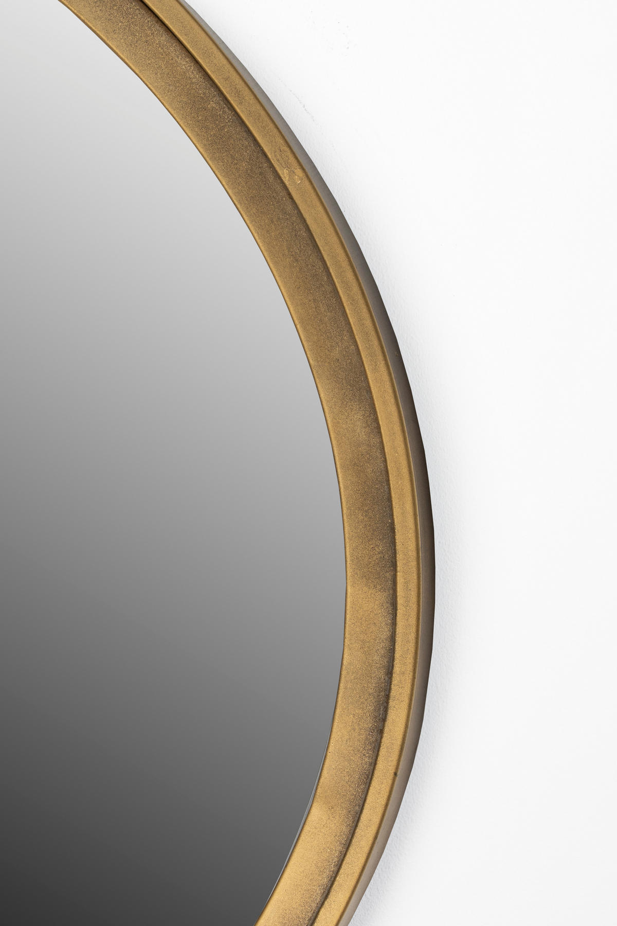 SPIEGEL Matz - Bronze - 60/60/2.7 cm - Bronzefarben, Metall (60/2.7/60cm) - Novel