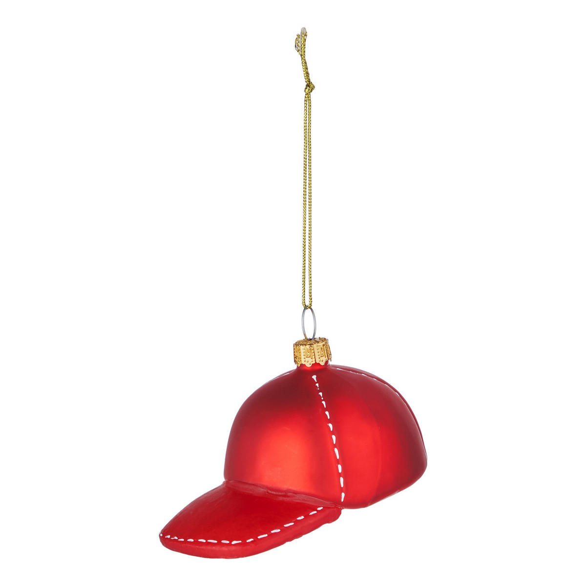 ANHÄNGER HANG ON Basecap - Rot, Glas (5/5/8cm) - Butlers