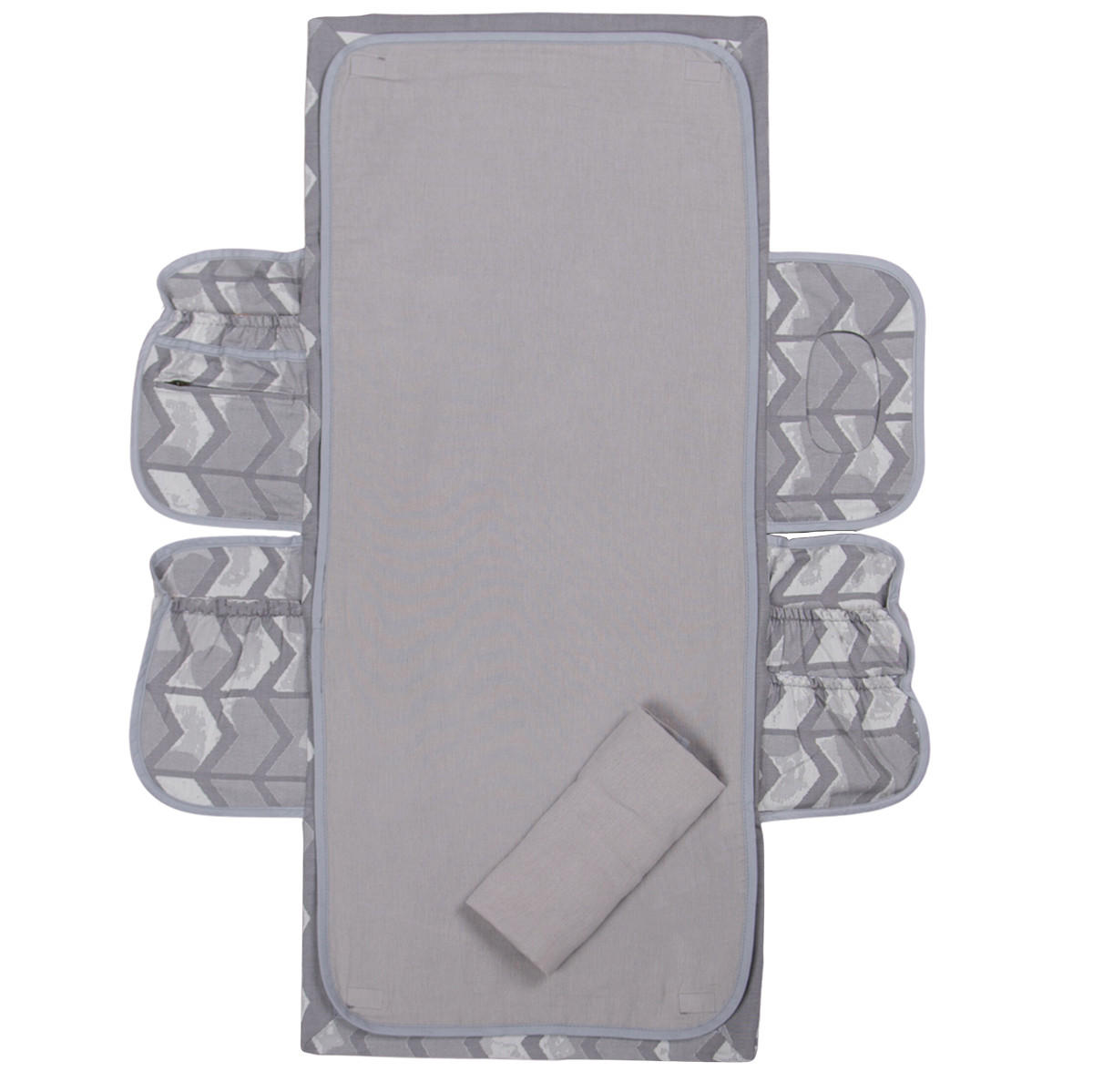 WICKELTASCHEN ORGANIZER Wickelmax - Hellblau, Textil (20/25cm) - Hoppediz