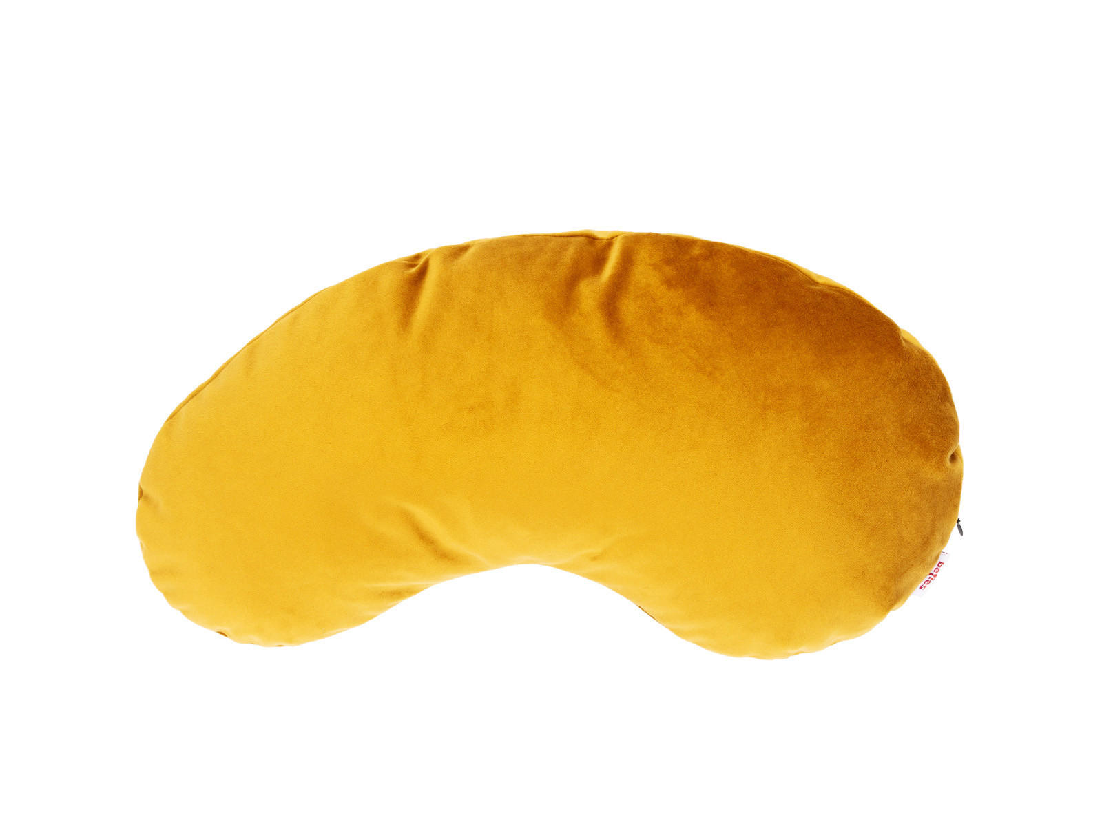 KISSEN-BOHNE Samt&Sonders curry-senf 45/25 cm - Currygelb, Textil (25/45cm) - beties Heimtextil