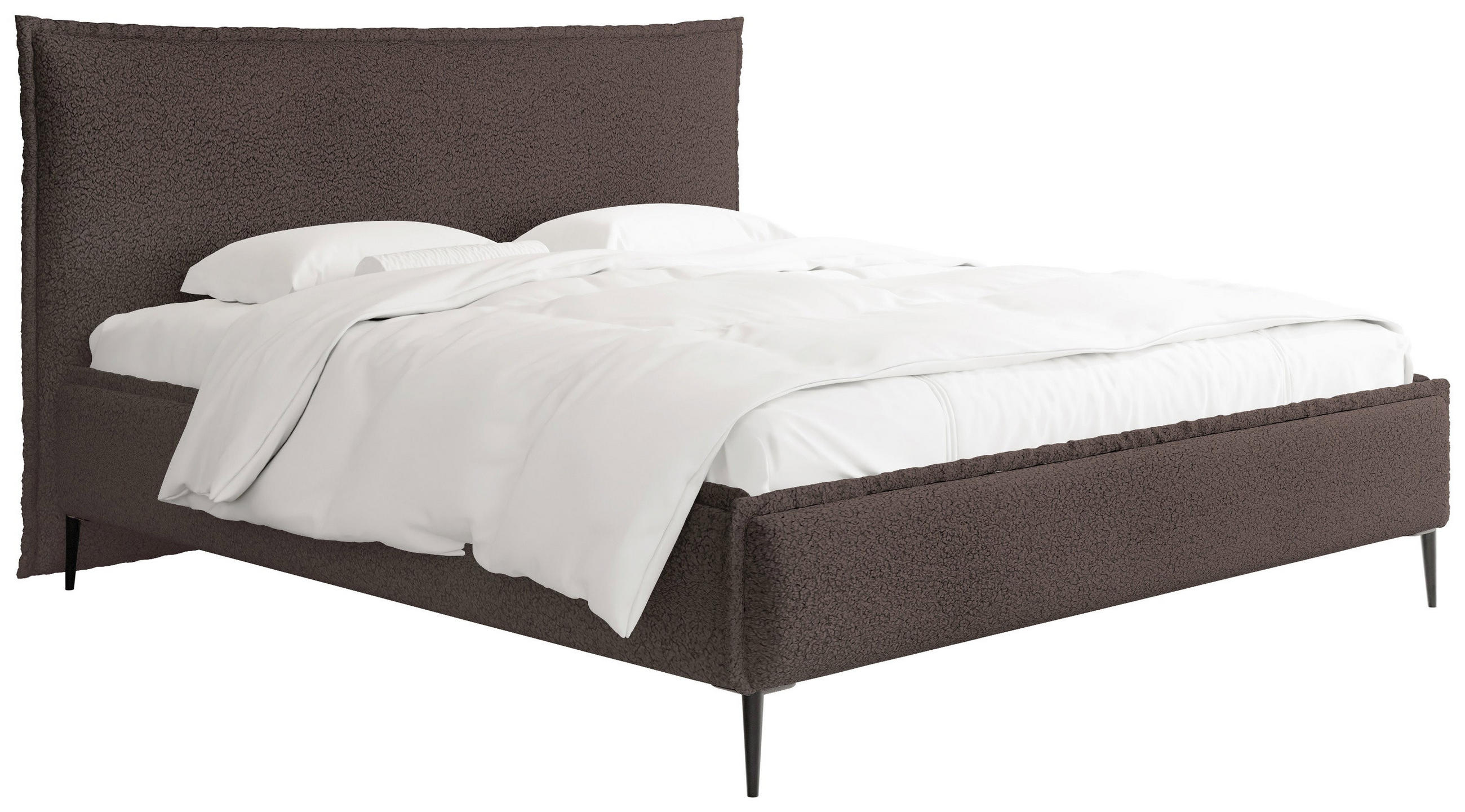 WFL Group Polsterbett Braun 120x200 cm