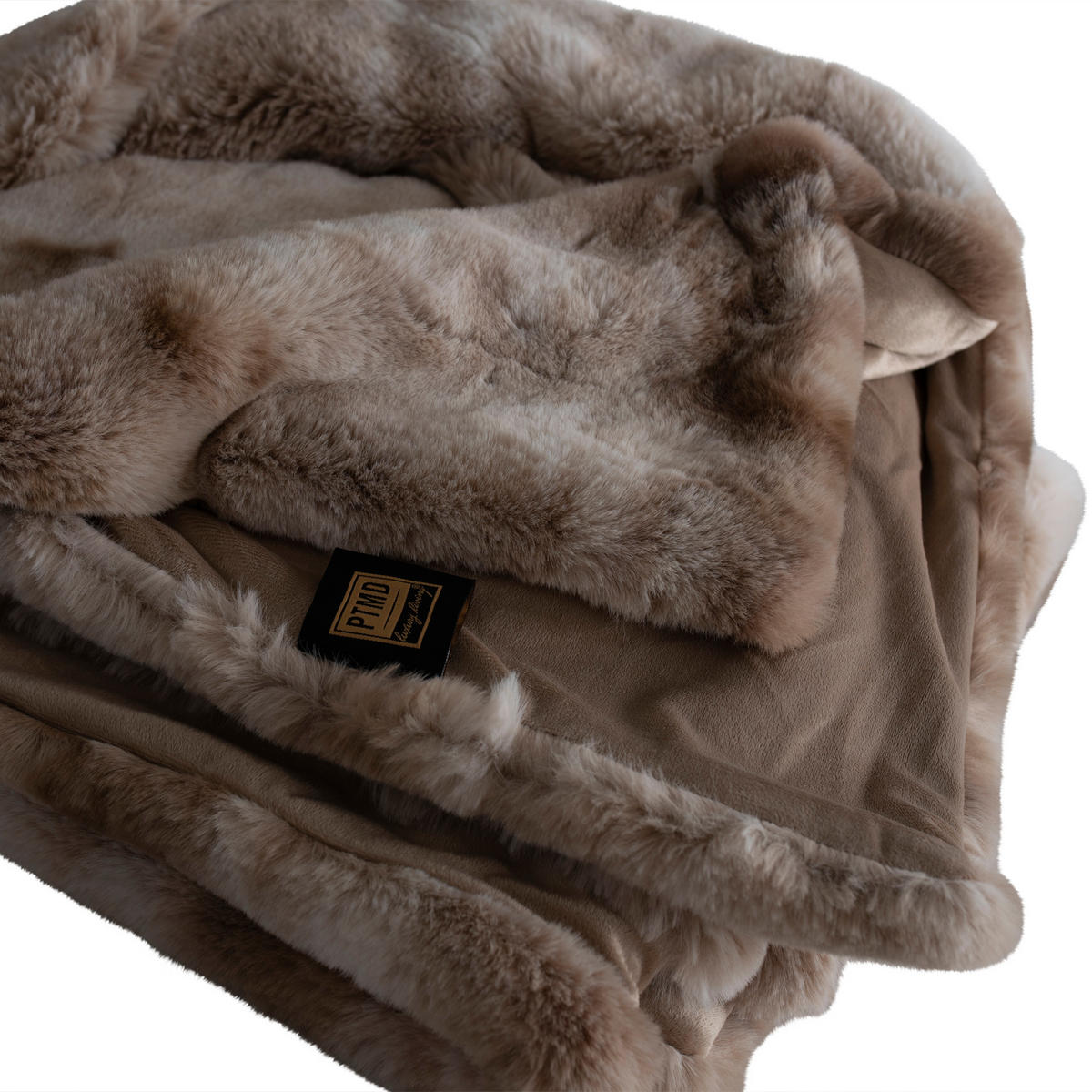 PLAID Linde Beige 150/200/2cm - Beige, Textil (200/150cm) - PTMD Collection
