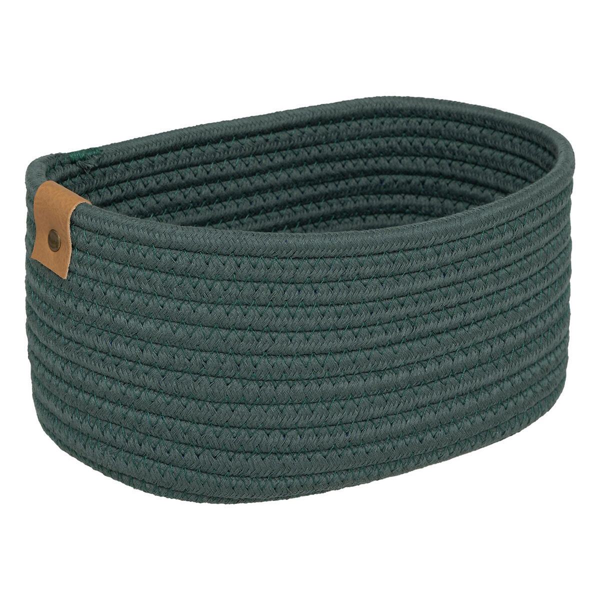 KÖRBE, 3-tlg., Korb, Polyester, Grün - Grün, Kunststoff (25/12/35cm) - 5five Simply Smart