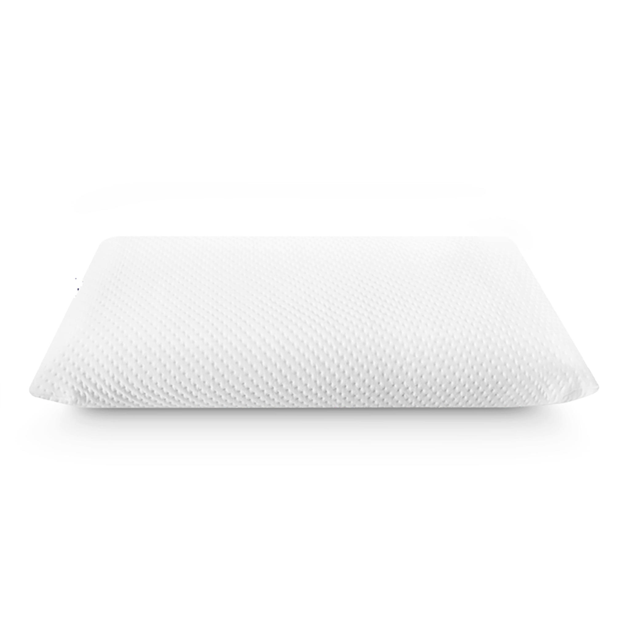 MEMORY FOAM KOPFKISSEN ergonomisch 40x80 cm – Visco Nackenstützkissen mit atmungsaktivem Mikrofaserbezug, anpassungsfähig & waschbar - Weiß, Textil (40/80cm) - Mister Sandman