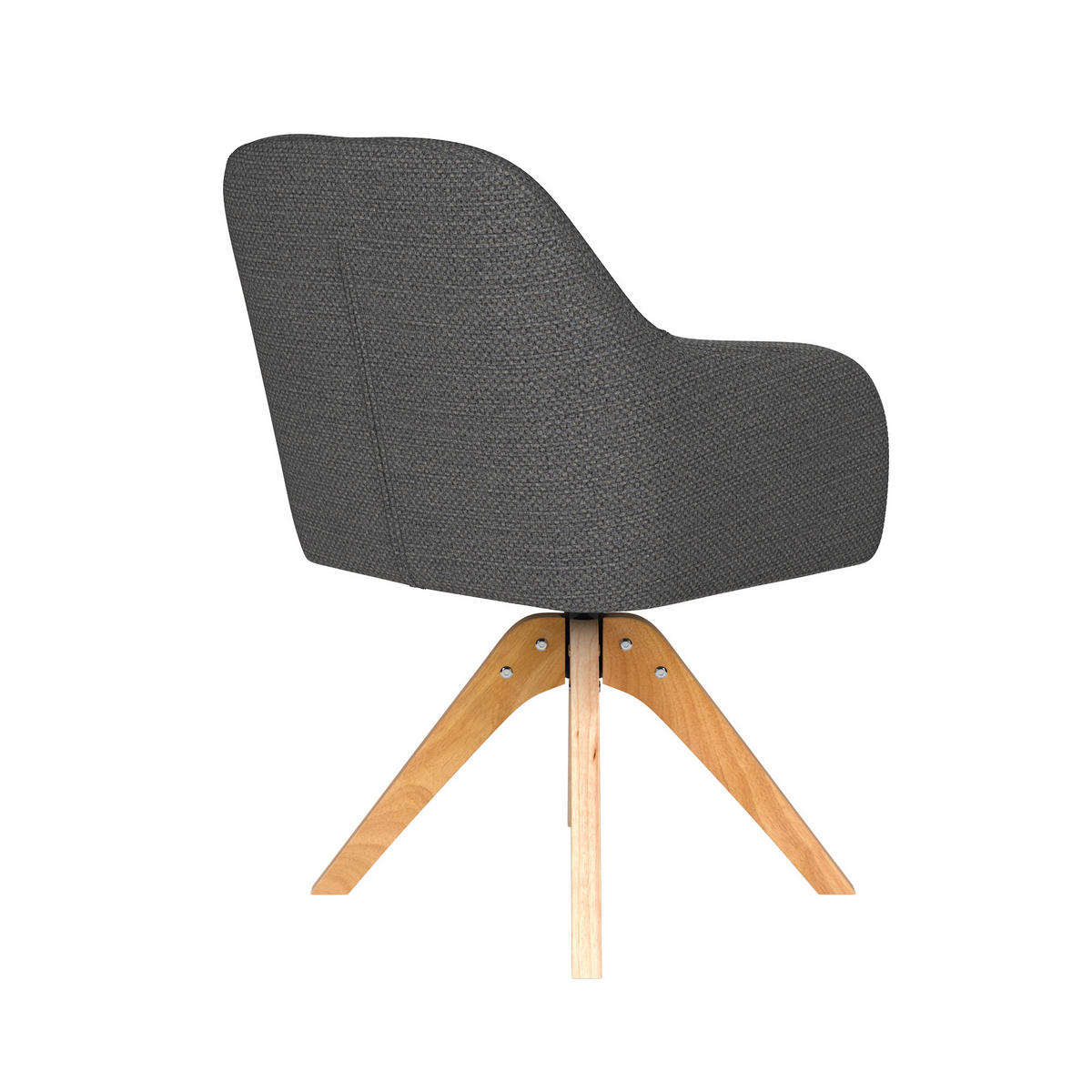 ESSZIMMERSTUHL Otis - Grau - 62/59/84 cm - Grau, Textil (59/84/62cm)