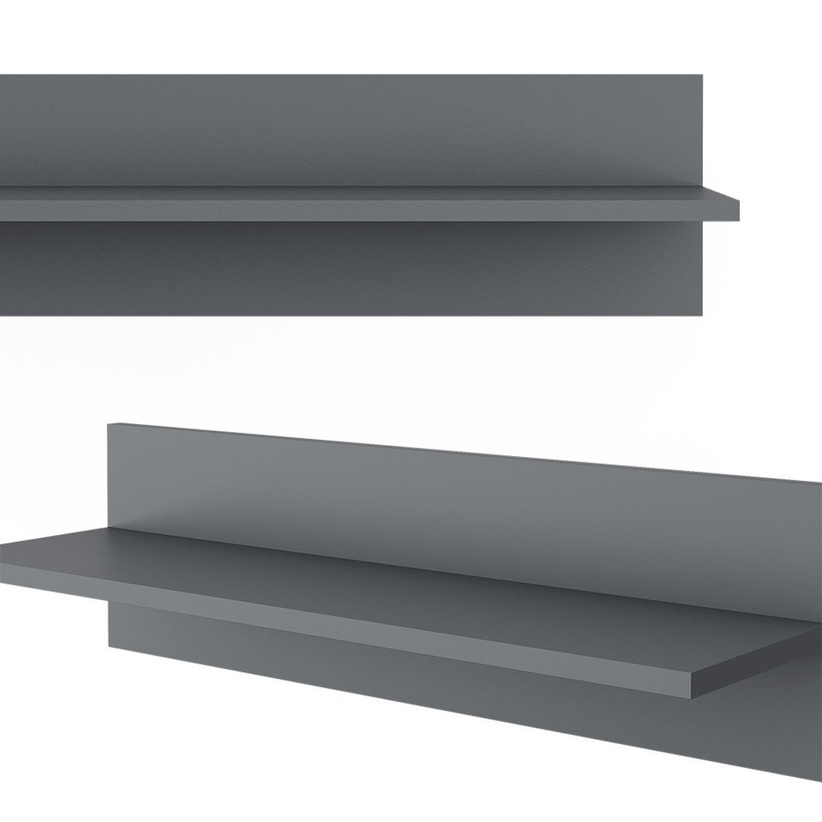 WANDREGAL Ajaton Grau 70 x 20 cm - Grau, Holzwerkstoff (70/20/20cm) - VitaliSpa