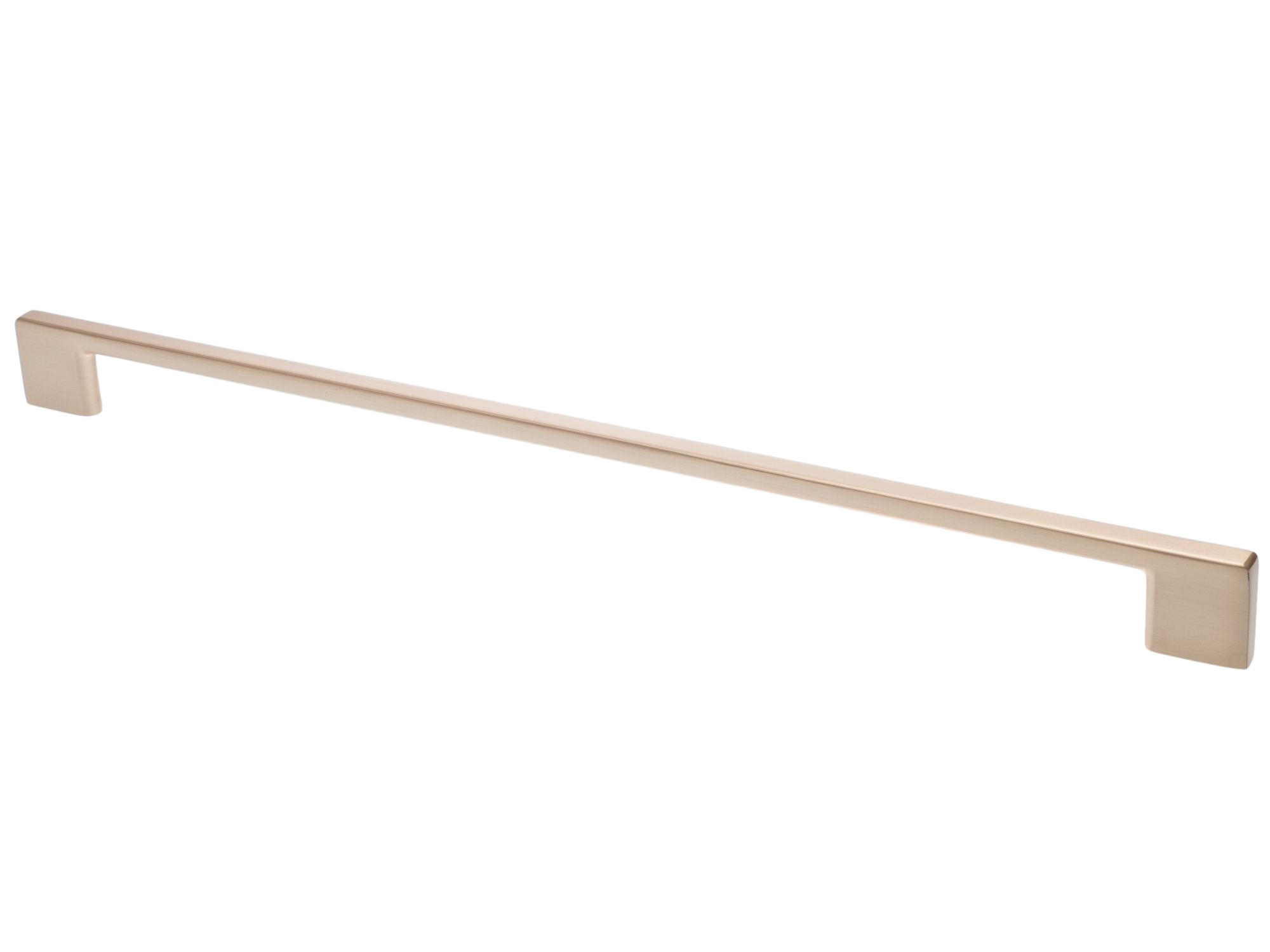 MÖBELGRIFF BA 320mm, Küchengriff Goldfarbig matt, Türgriff Easy - Goldfarben, Metall (0.8/2.8/35.4cm)