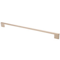 MÖBELGRIFF BA 320mm, Küchengriff Goldfarbig matt, Türgriff Easy - Goldfarben, Metall (0.8/2.8/35.4cm)