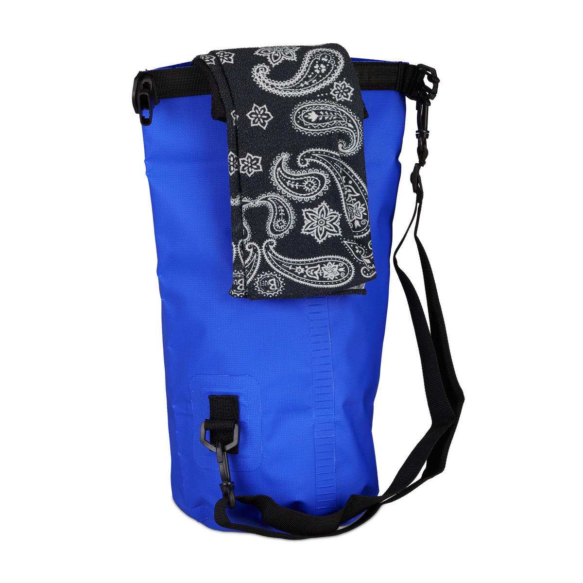 OCEAN Pack - Blau, Kunststoff (20/38/0.5cm) - Relaxdays