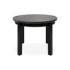 ESSTISCH BALTE Ausziehbar 100-220cm Rund, Beton/schwarz - Schwarz, Holz (100/220/76cm) - KONSIMO®