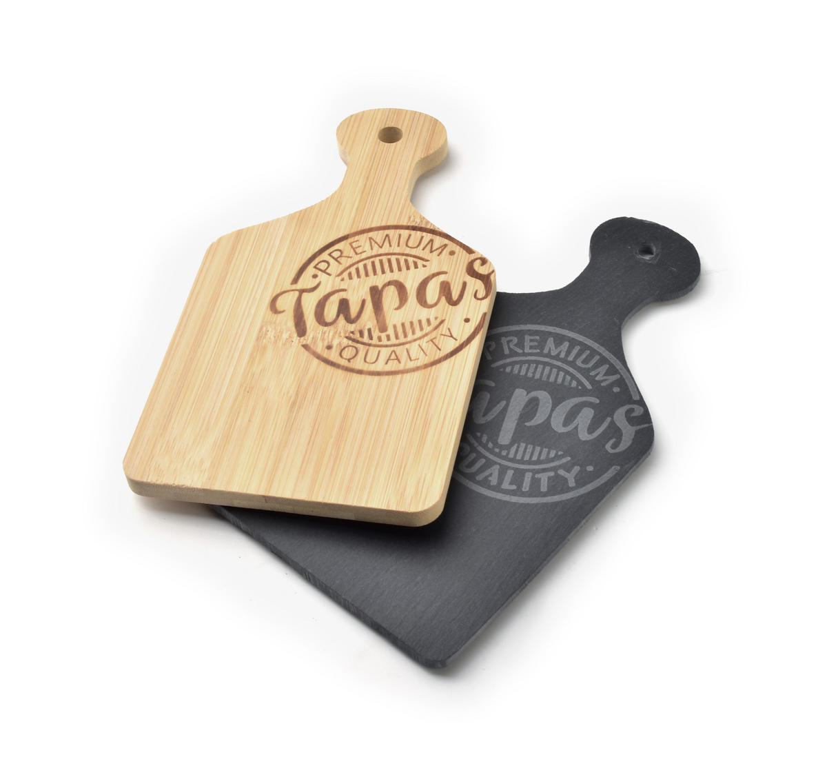 PRKÉNKO NA TAPAS Modern Kitchen - černá, dřevo/kámen (11/20cm) - Mondex
