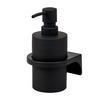 SEIFENSPENDER SAVONA Softtouch, schwarz, rund - Schwarz, Kunststoff (9/16/10.5cm) - bremermann