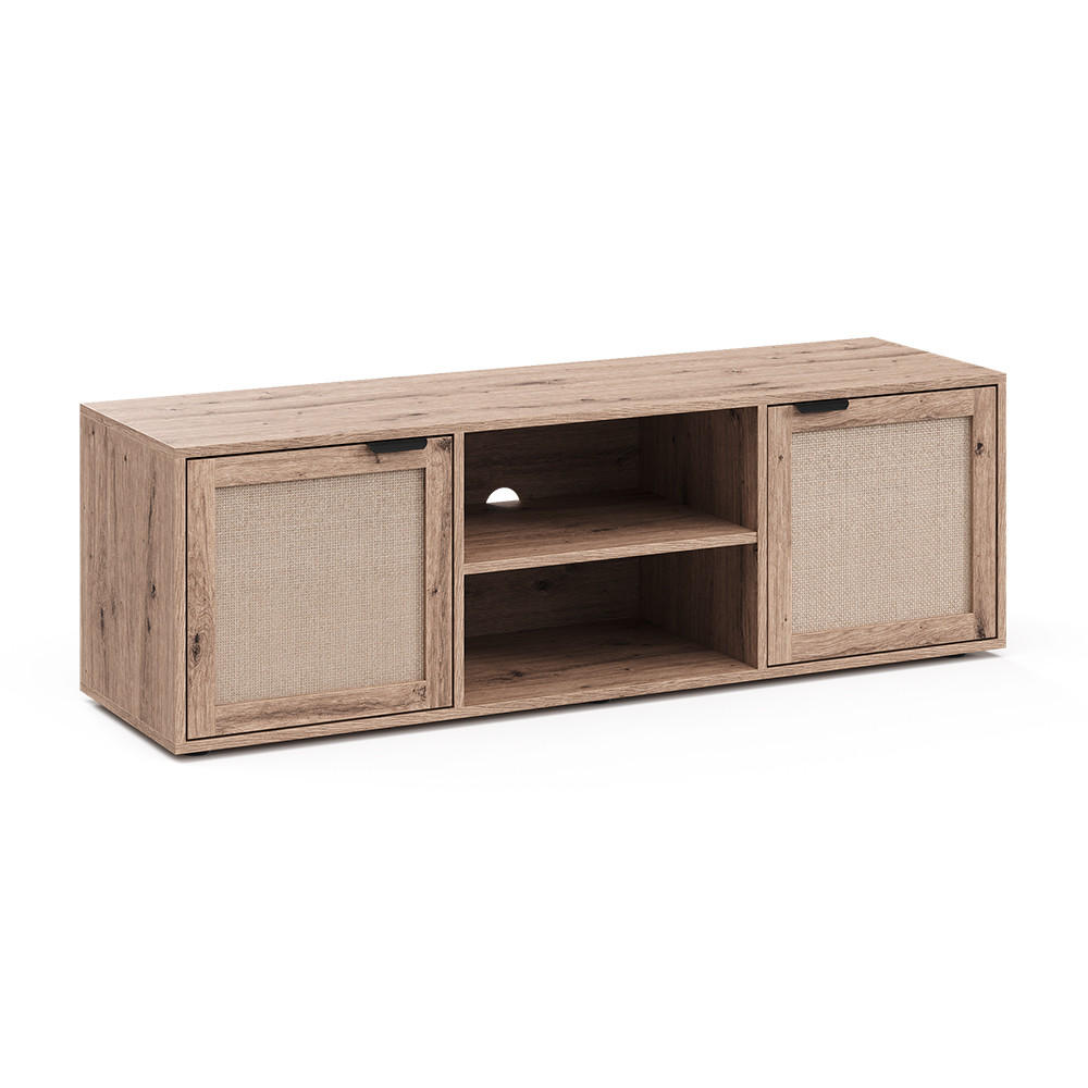 Vicco NÍZKÝ NÁBYTEK POD TELEVIZI Elven, Dub, 135 x 43.5 cm se 2 dveřmi