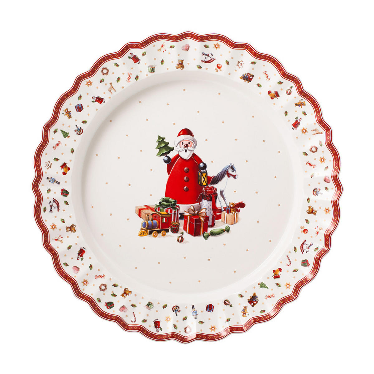 SERVIERPLATTE Toy's Delight bunt ø 46,2 cm - Multicolor, Keramik (46.2/6.8/46.2cm) - Villeroy & Boch