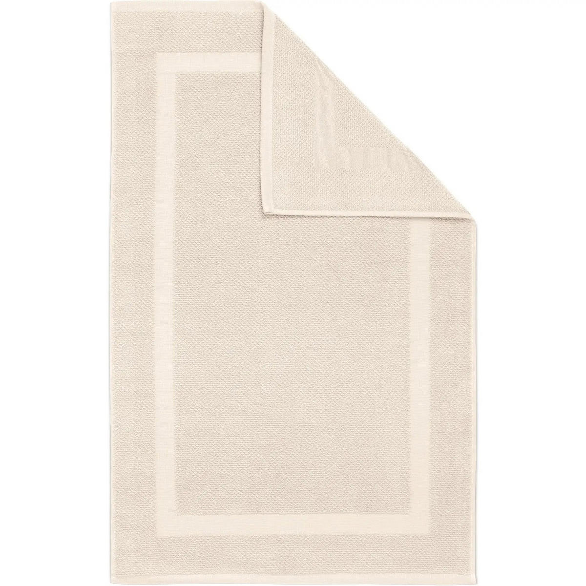 BADVORLEGER Spa Creme 60 x 100 cm - Creme, Textil (60/100cm) - Herzbach Home