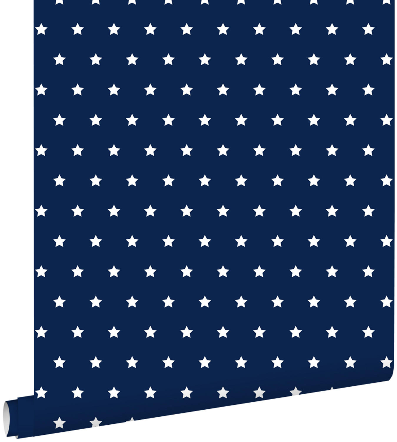 TAPETE Sterne 53 cm x 10.05 m - Blau, Papier (53/0.1cm) - ESTAhome