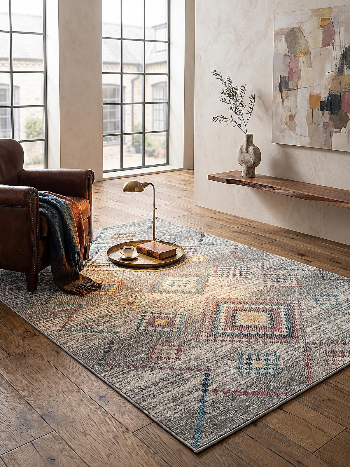 TEPPICH Outdoor Berber LIMMAT Polypropylen Creme 240 x 340 cm - Beige, Textil (240/340cm) - KADIMA DESIGN