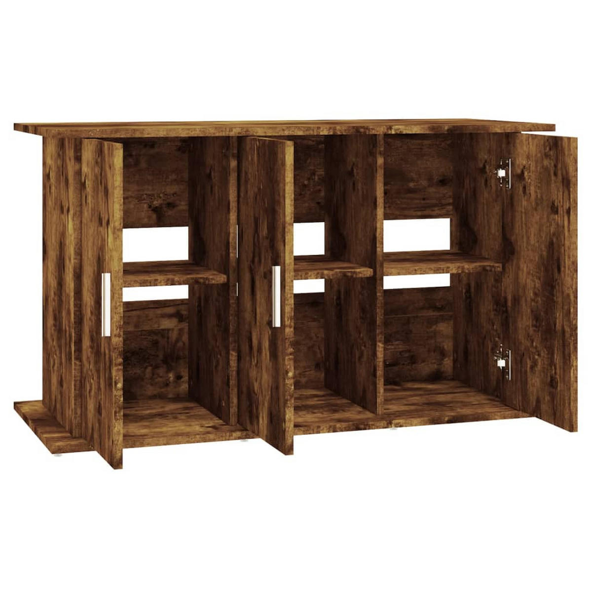 AQUARIUMSTÄNDER Räuchereiche 101/41/58 Cm Holzwerkstoff - Dunkelbraun, Holzwerkstoff (41/58/101cm) - vidaXL