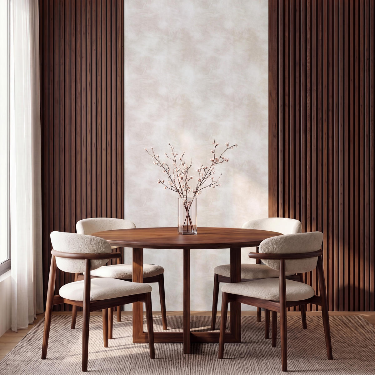 TAPETE - Dezent - Textur - Beige - 140x260 cm - Creme, Papier (140/260cm) - OnlyWow