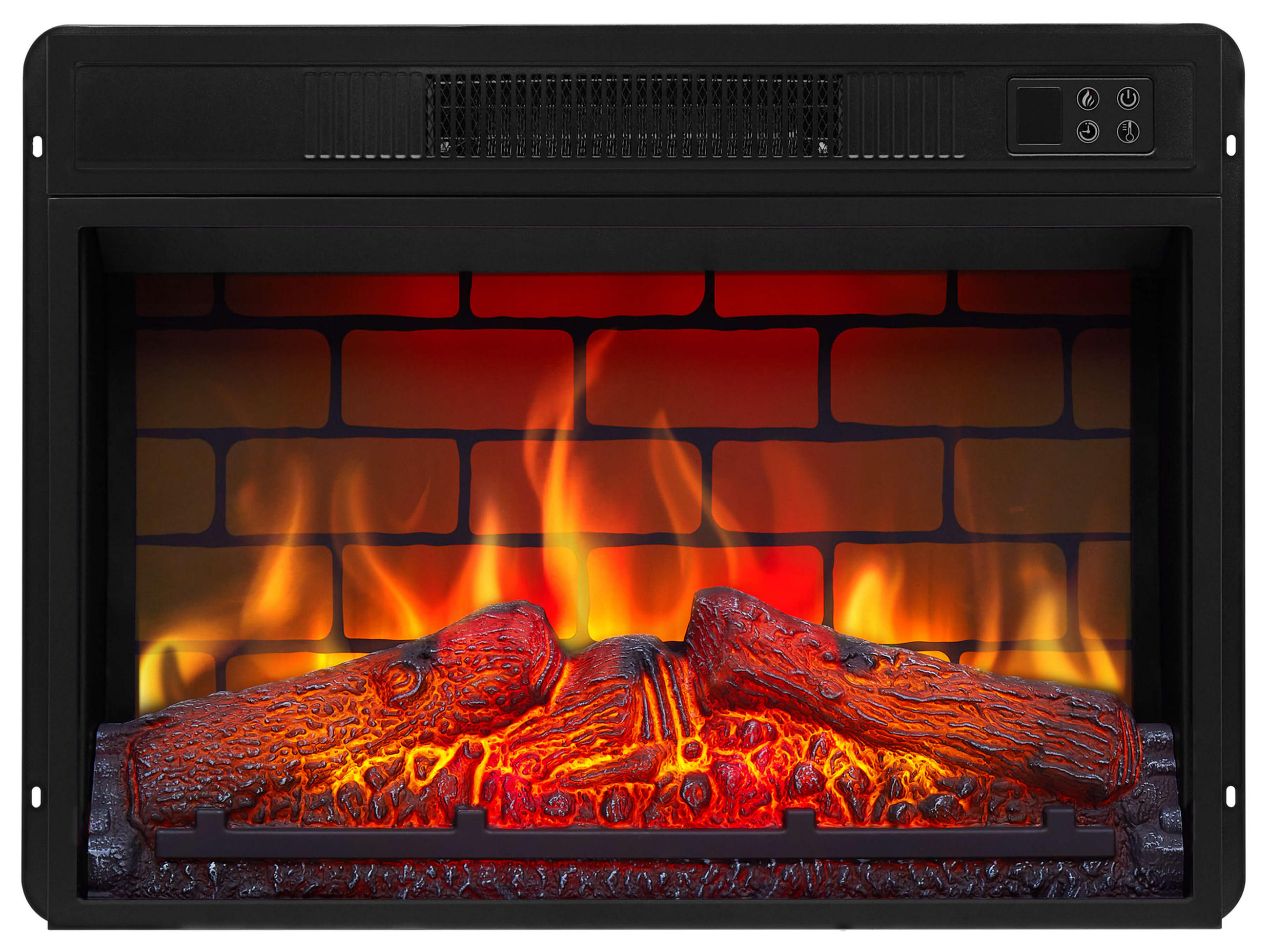 ArtiFlame Einbau-Elektrokamineinsatz Schwarz 61.4x45.5x13 cm