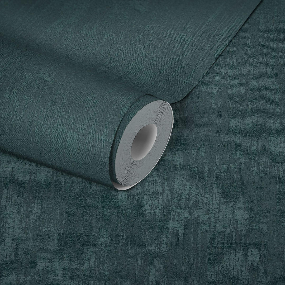 VLIESTAPETE Petrol 53/1005 cm - Petrol, Textil (53/1cm) - KUNSTLOFT