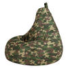 SITZSACK Gaming Camouflage - Grün, Textil (90/73/84cm) - icon