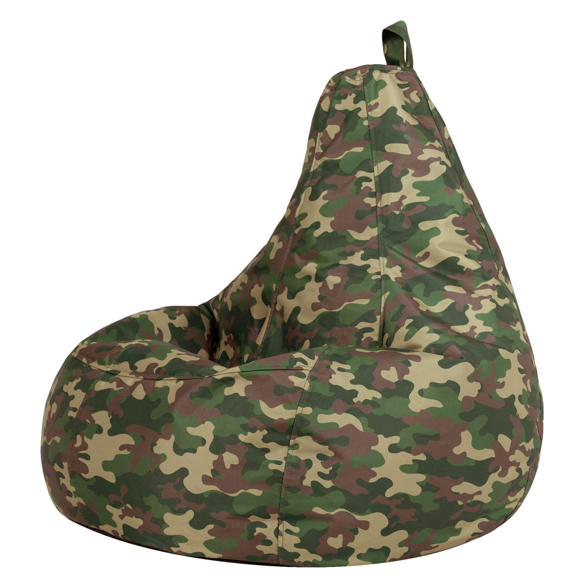 SITZSACK Gaming Camouflage - Grün, Textil (90/73/84cm) - icon