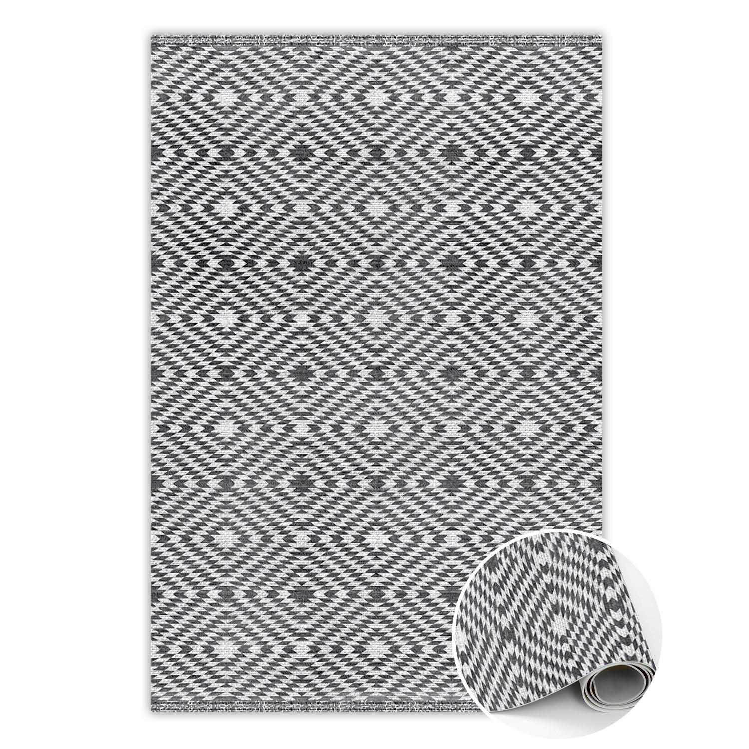 ArtPrintCave Vinyl-Teppich Mehrfarbig 60x1.6 cm