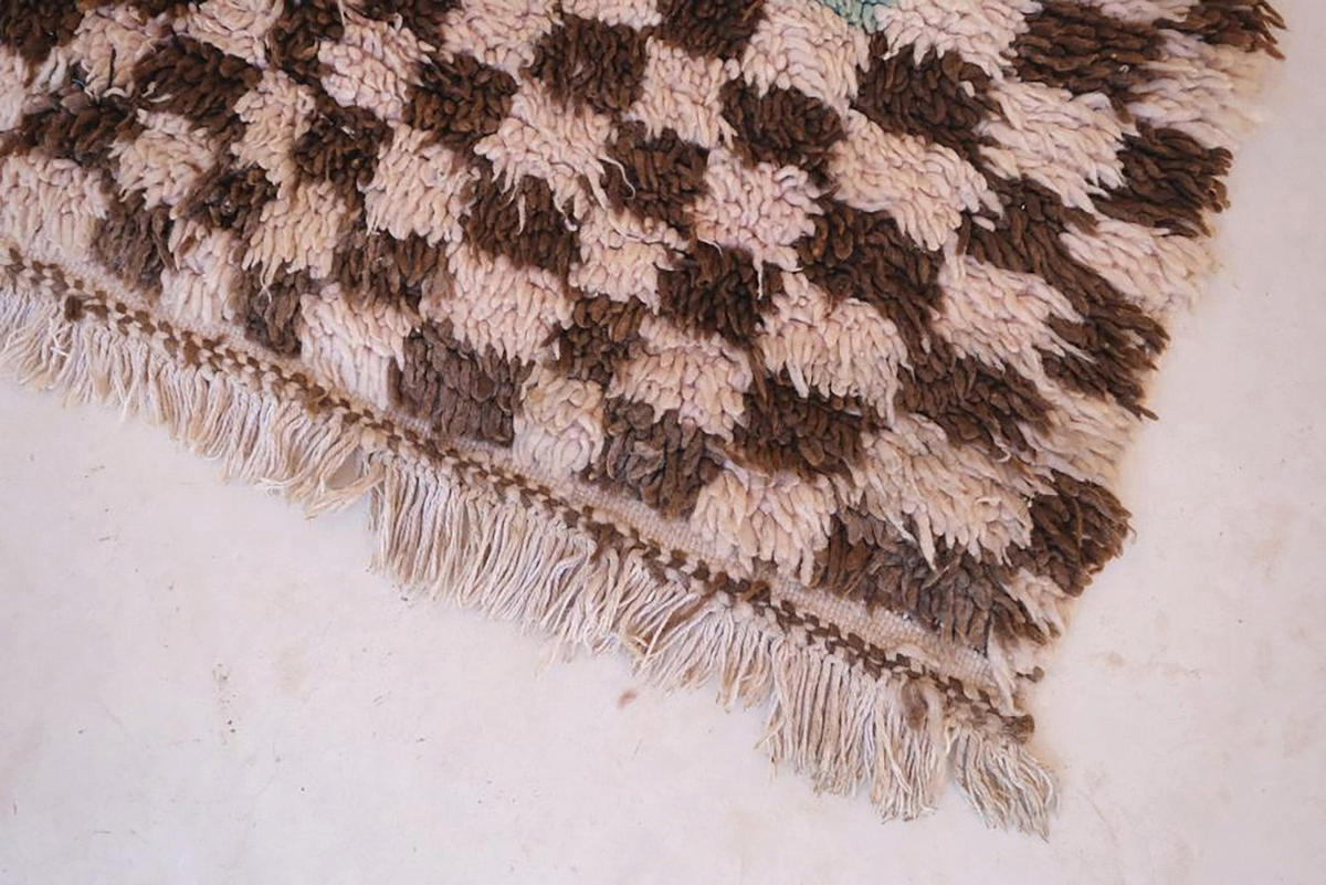 BERBERTEPPICH aus reiner Wolle 110x 176 cm - Multicolor, Naturmaterialien (110/176cm) - AFK Living