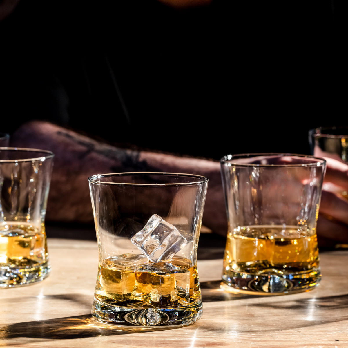 WHISKYGLÄSER X-Line, 6er-Set, 360 ml - Transparent, Glas (0.36L) - Krosno Glass