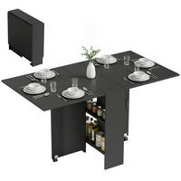 ESSTISCH Schwarz 1 Stück - Schwarz, Kunststoff (140/75/74cm) - GiPP