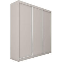 SCHWEBETÜRENSCHRANK Mario 240/216/61 kaschmir mit Schubladeneinsätze - Kaschmir, Holzwerkstoff (240/216/61cm) - Beautysofa