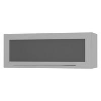 KLAPPHÄNGESCHRANK Kvantum W4BS/90 Dust Grey Matt / Grau Matt 90 / 32,5 / 36cm - Grau, Holz/Holzwerkstoff (90/36/32.5cm) - Feldmann-Wohnen