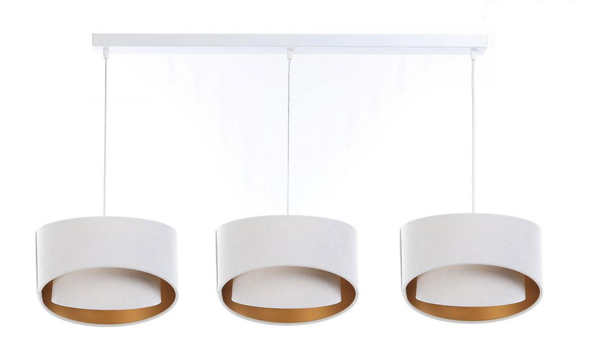 HÄNGELEUCHTE Gold 30/18 cm - Multicolor, Kunststoff (30/0.3/18cm) - ONZENO
