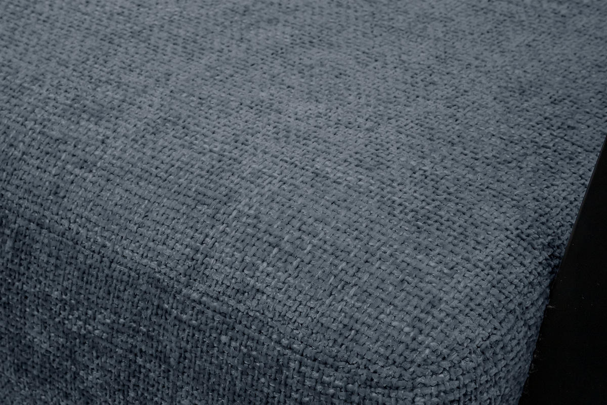 SESSEL KOBE, dunkelblau - Schwarz/Dunkelblau, Holz/Textil (72/76/90cm) - Courtois Laville