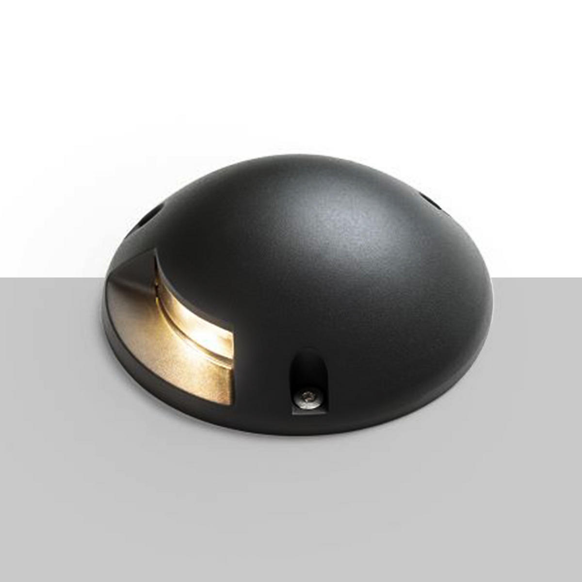 AUSSENLEUCHTE TOPTOP S I Anthrazitgrau 5 W IP67 - Grau, Metall (15/15/53cm) - Rendl