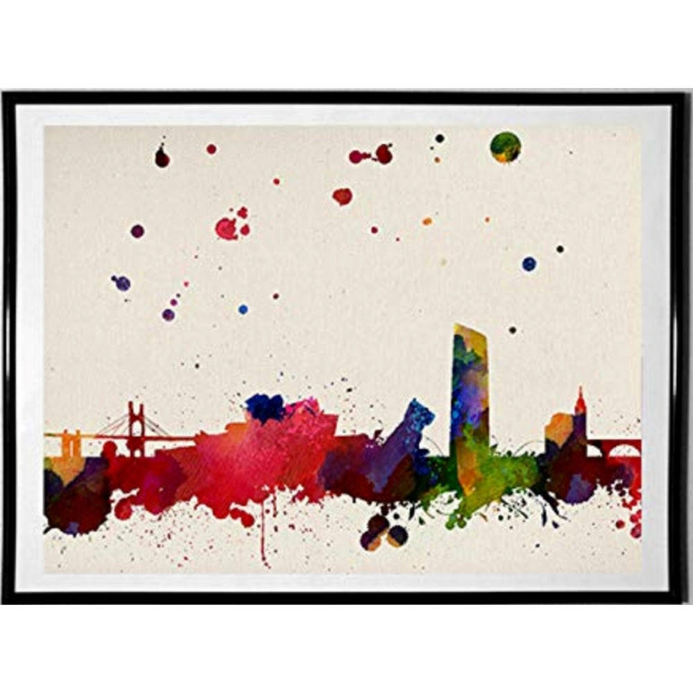 POSTER Bilbao A4 Rahmenlos - Klar, Papier (29.7/5/21cm) - Nacnic