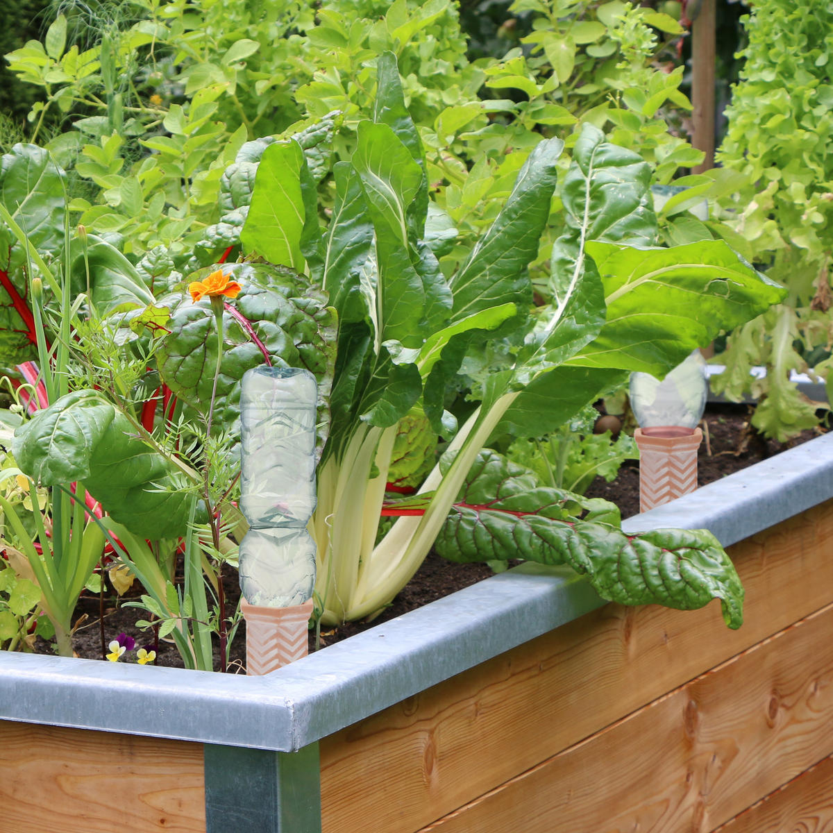 4XTONKEGEL - Multicolor, Keramik (5.5/18/5cm) - Relaxdays