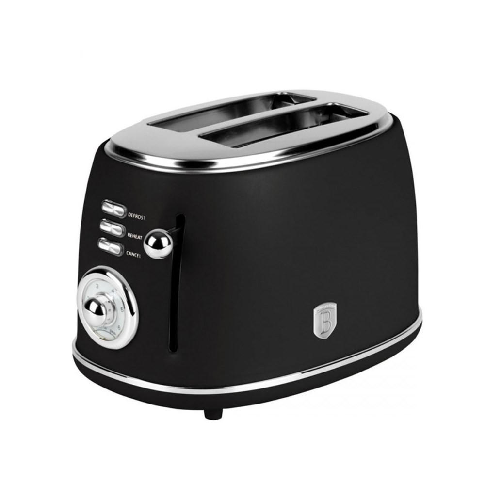 TOASTER Schwarz 30/15/20 cm BH9642 - Schwarz, Kunststoff (15/20/30cm) - Berlinger Haus
