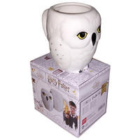 KAFFEEBECHER Harry Potter Hedwig in Geschenkbox Weiß 10,5 x 12,5 x 8,5 cm 350 ml - Weiß, Keramik (0.35L) - United Labels