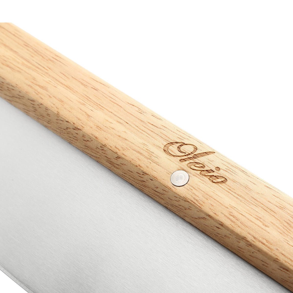 PIZZASCHNEIDER 35 cm - Braun, Holz (35/10/1cm) - Oleio