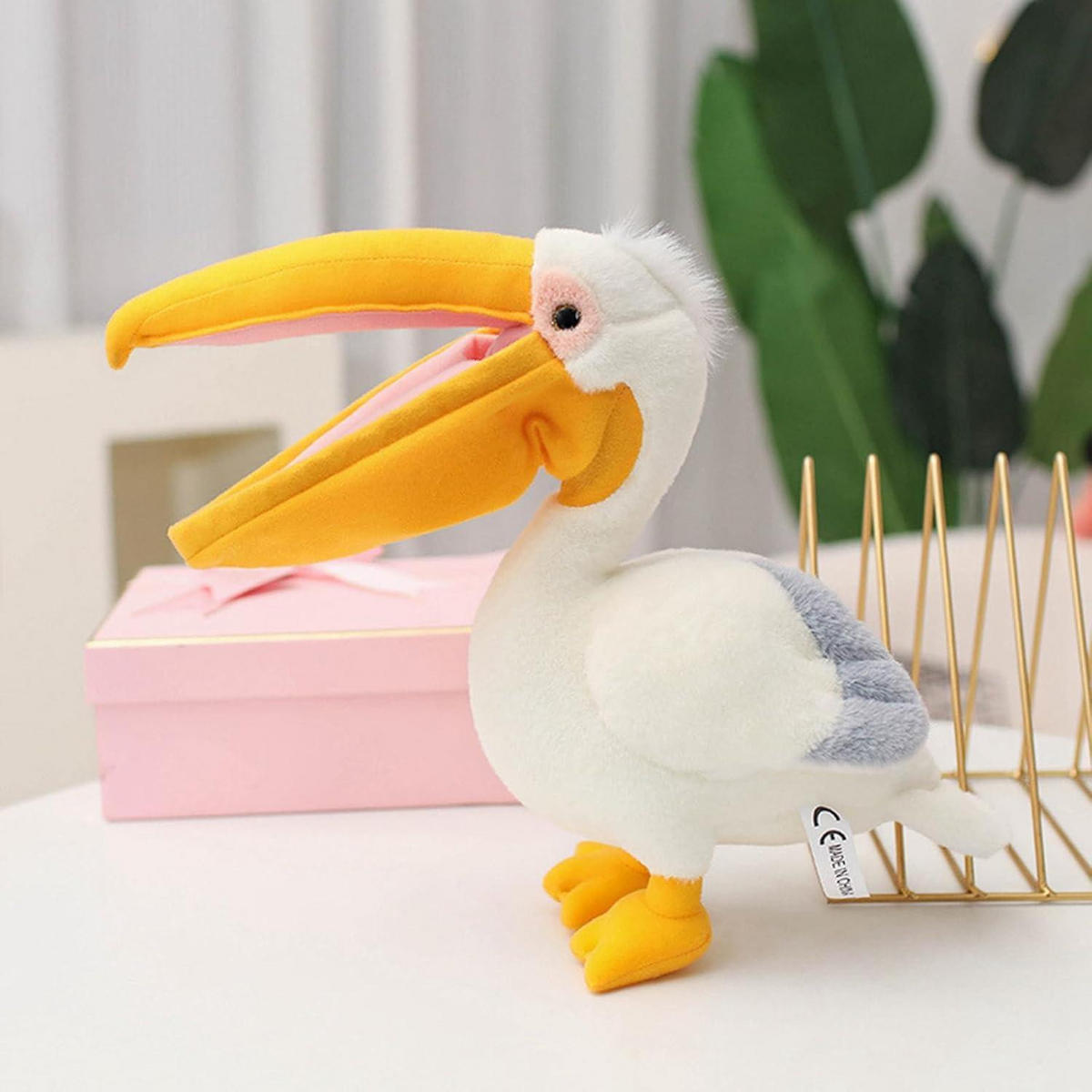 KUSCHELTIER Vogel 30 cm - Multicolor, Textil (15/30cm)