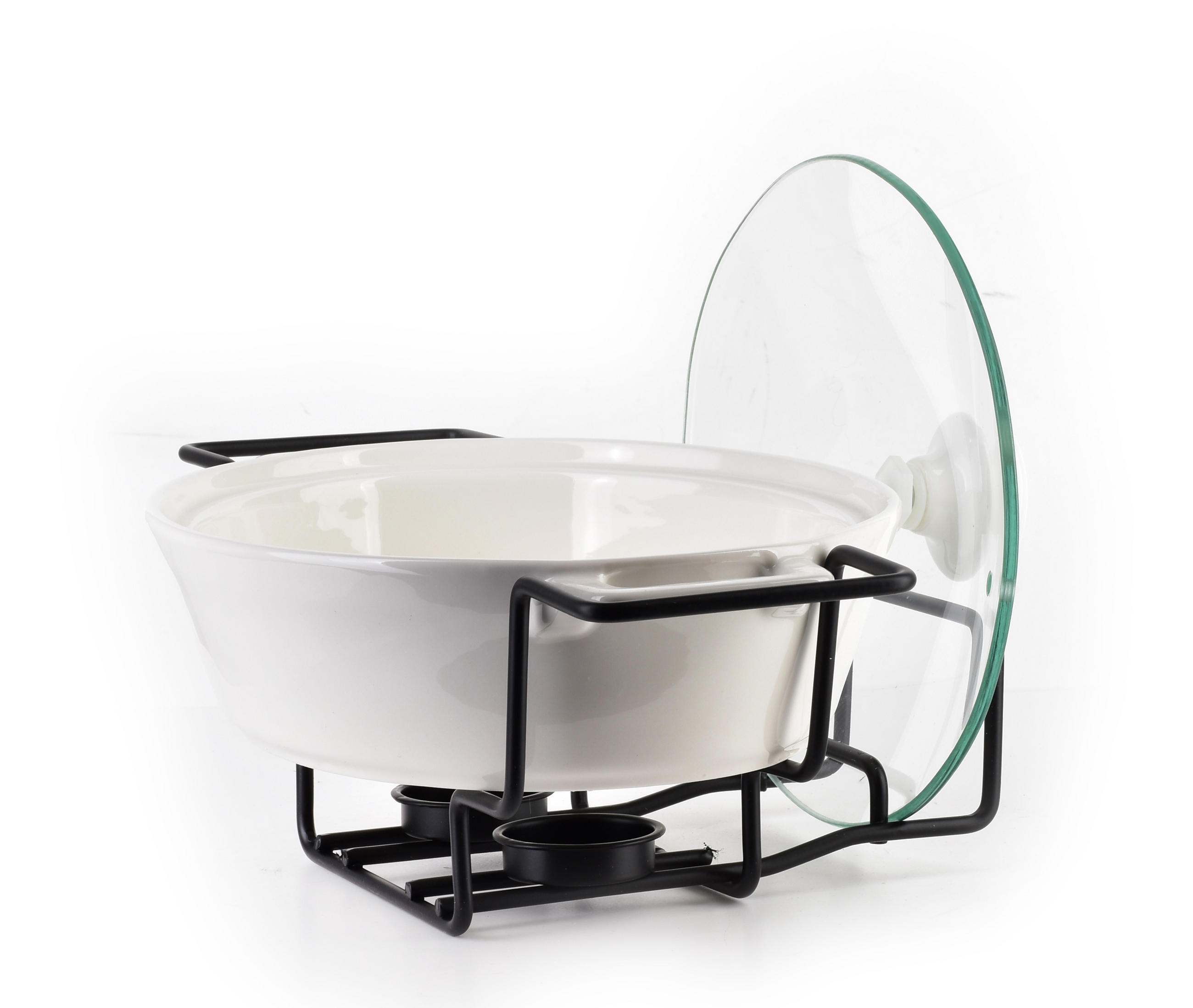 AUFLAUFFORM Modern Kitchen Weiß 28/19/6.5 cm Keramik - Weiß, Keramik (19/6.5/28cm) - Mondex