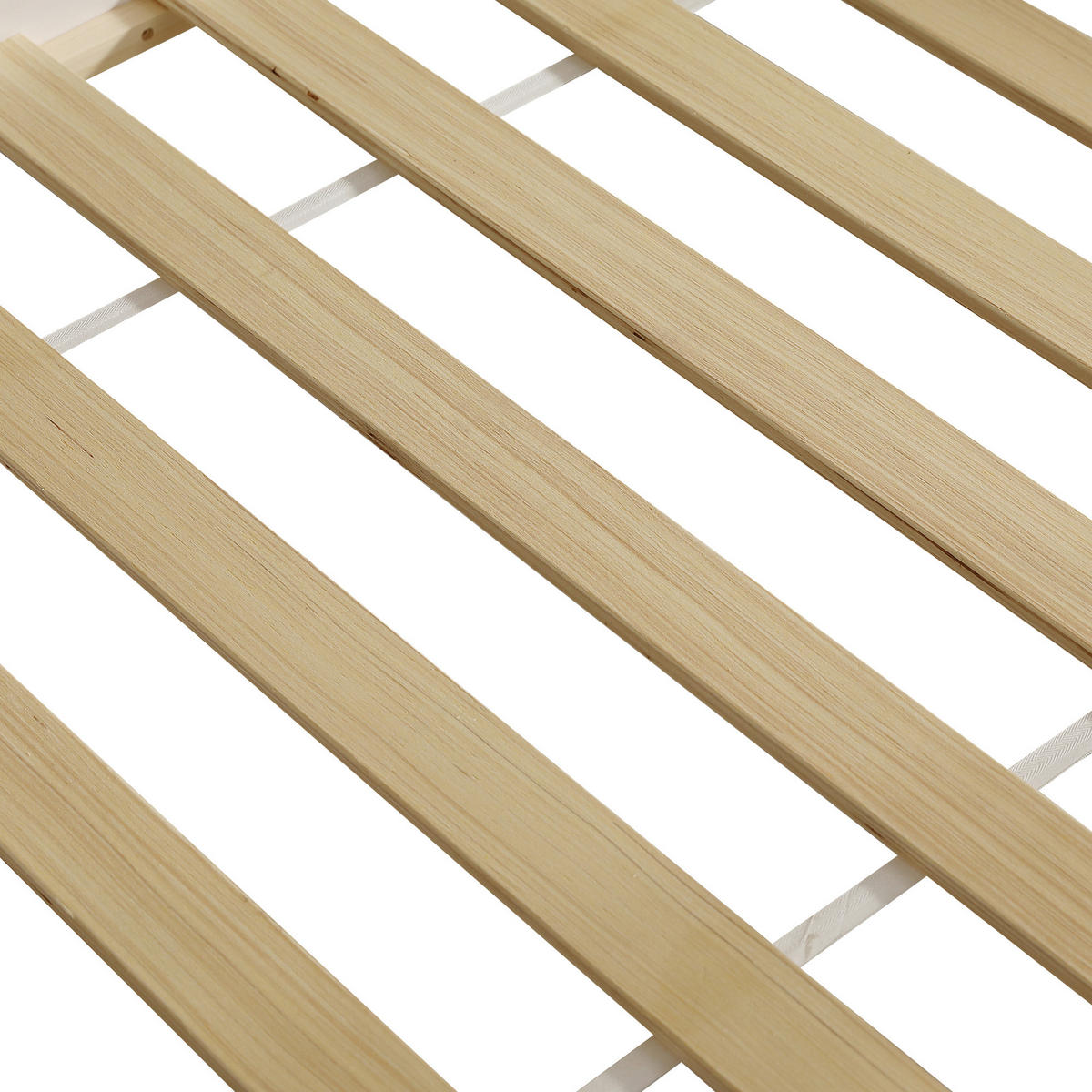 ETAGENBETT 90/200 cm Weiß - Ahornfarben/Weiß, Holz/Holzwerkstoff - Raumix