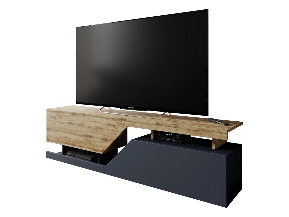 TV-ELEMENT Ceelias 160 - Anthrazit, Holzwerkstoff (160/47/35cm) - MIRJAN24