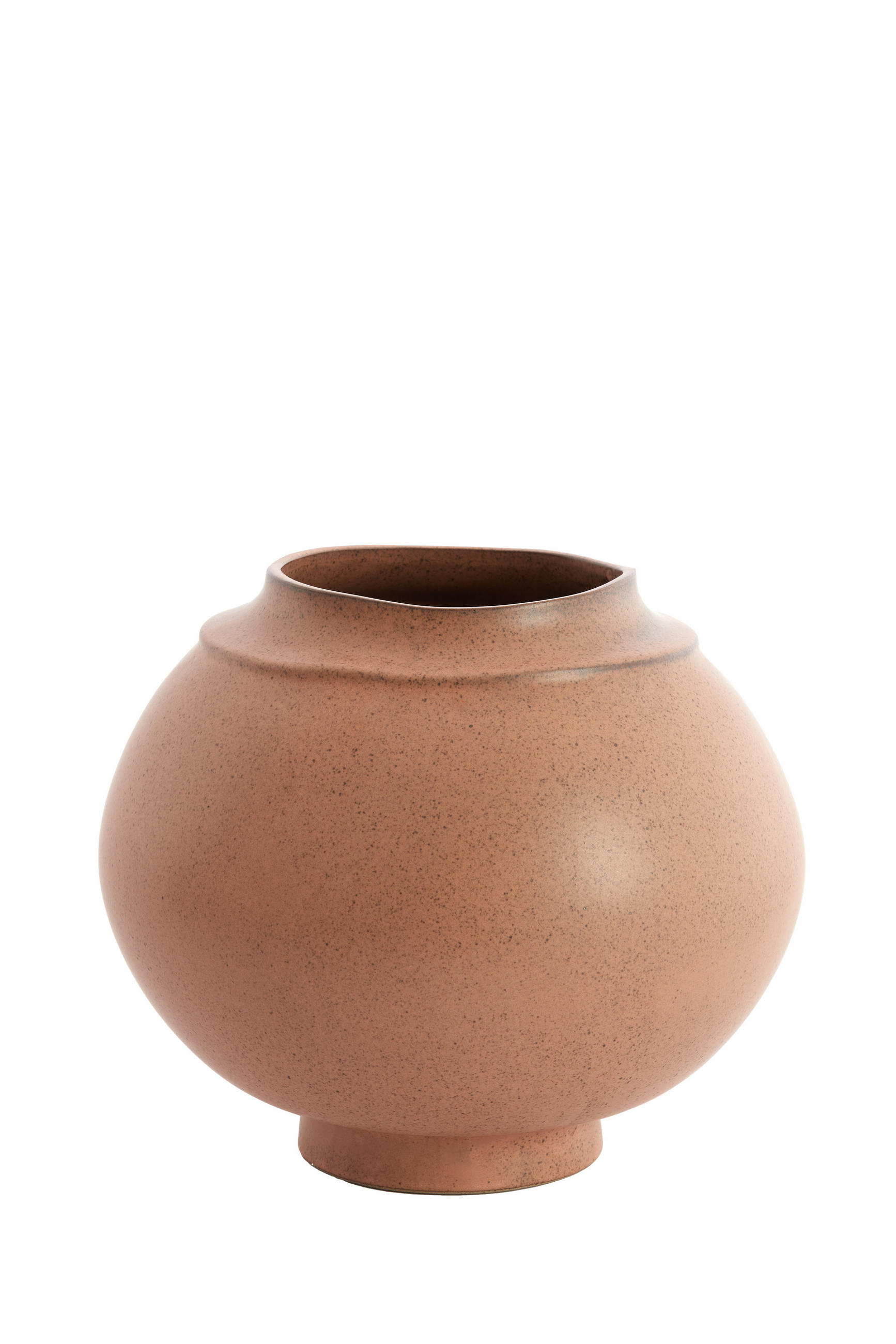 VAZE Lorea Rosa 29.5/29.5/25.5 cm - Pink, Keramik (25.5cm) - Light & Living