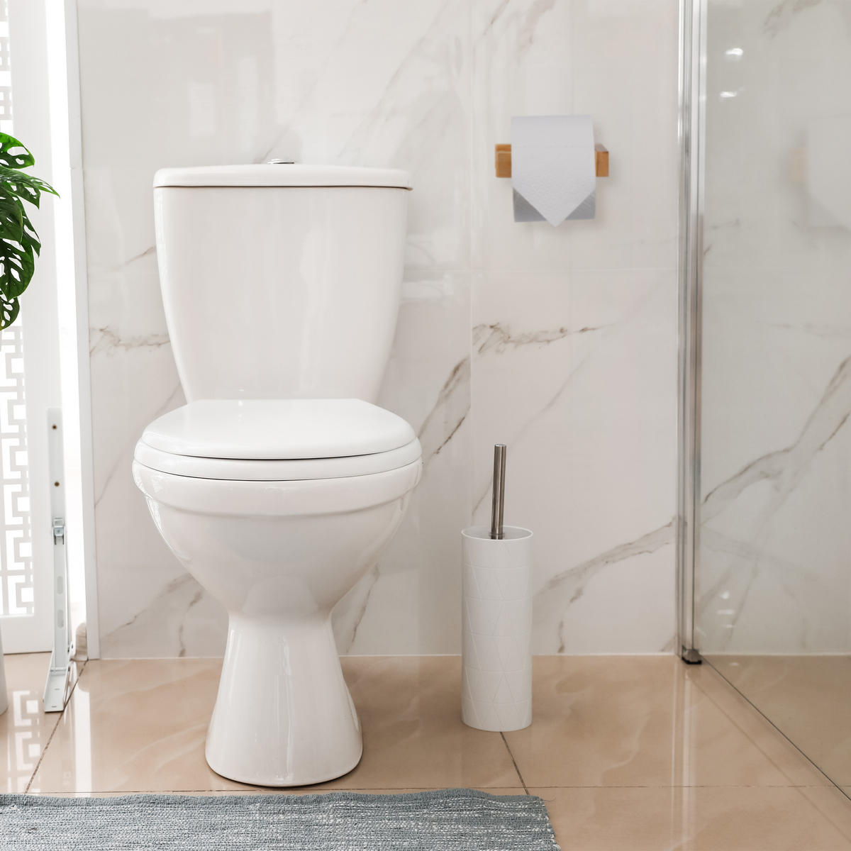 TOILETTENPAPIERHALTER - Hellbraun, Holz (13.5/3/9cm) - Relaxdays