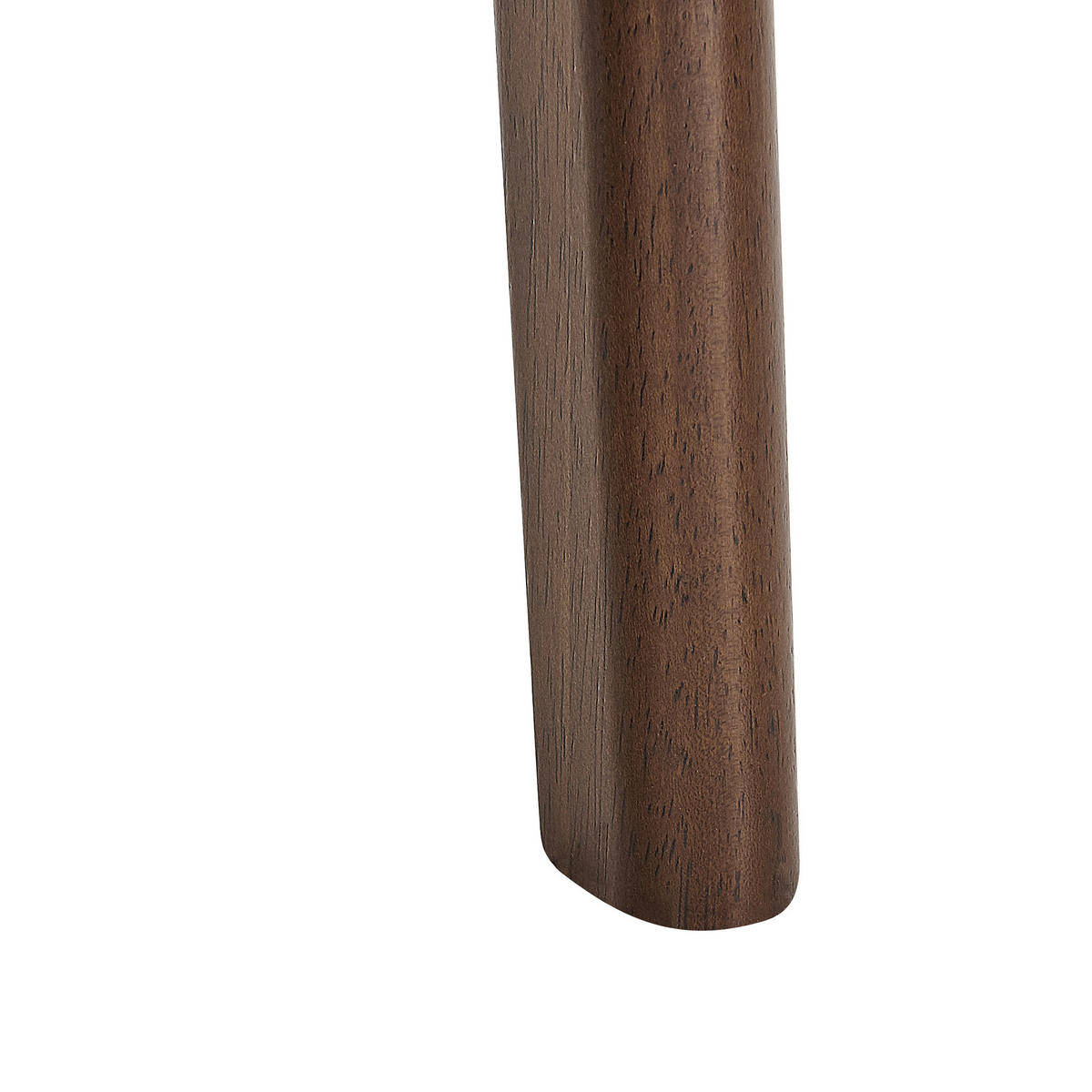 ÉTKEZŐSZÉK 2 darabos Szett Fa alapú anyag Sötét fa színű/Világosszürke Abee - sötétbarna, textil/fa (53/88/56cm) - Beliani